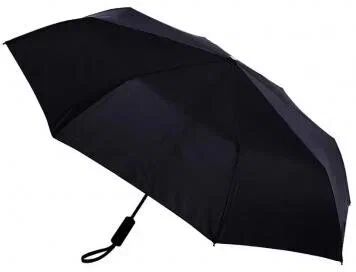 Зонт с фонариком KongGu Reverse Ten Bone Automatic Lighting Umbrella (Black) - 4